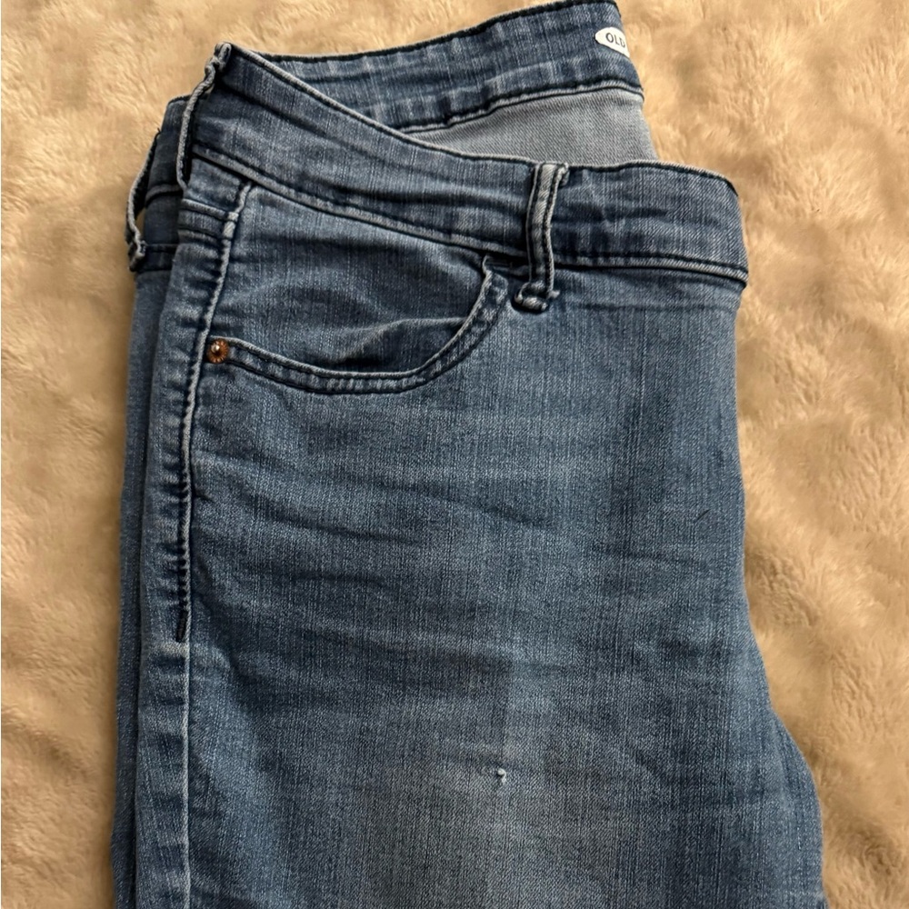 Old Navy Women's Skinny Jeans in Denim Blue